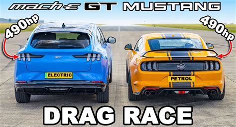 mustang gt vs mustang mach e