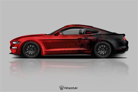 Mustang Wrap Designs