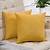 mustard color pillows