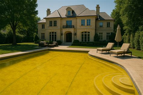 Mustard Algae Pool Filter