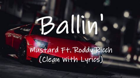 Mustard Clean Lyrics