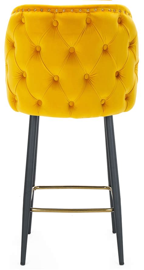 Mustard Colored Bar Stools