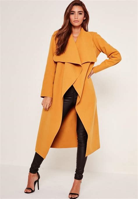 Mustard Duster Coat