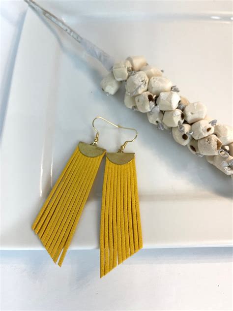 Mustard Earrings