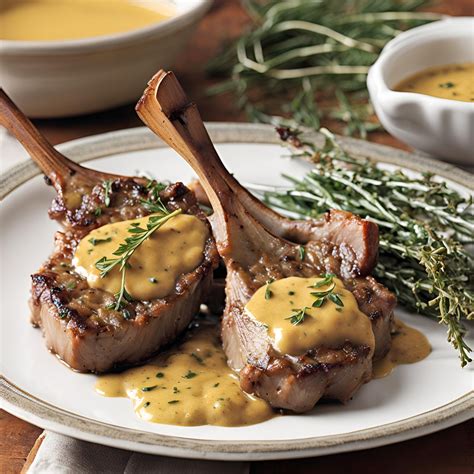 Mustard Lamb Chops