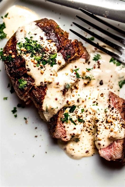 Mustard Sauce Steak