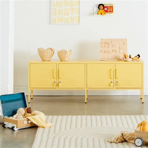 Mustard Yellow Tv Unit