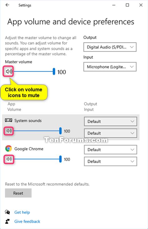 Mute/Unmute System Volume