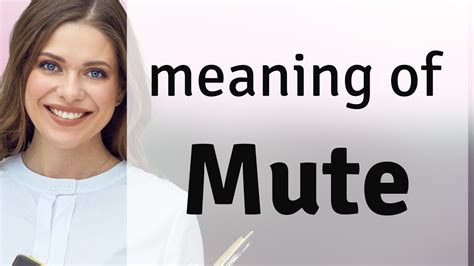 mute meaning in punjabi with example