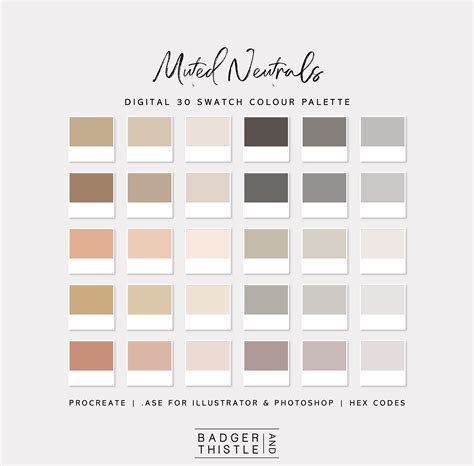 Muted Colors Code