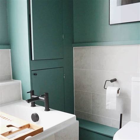 Muted Green Bathroom