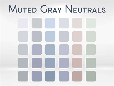 Muted Grey Color Code