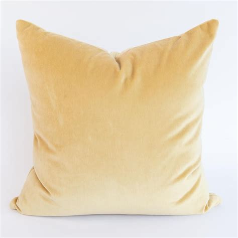 Muted Yellow Throw Pillows