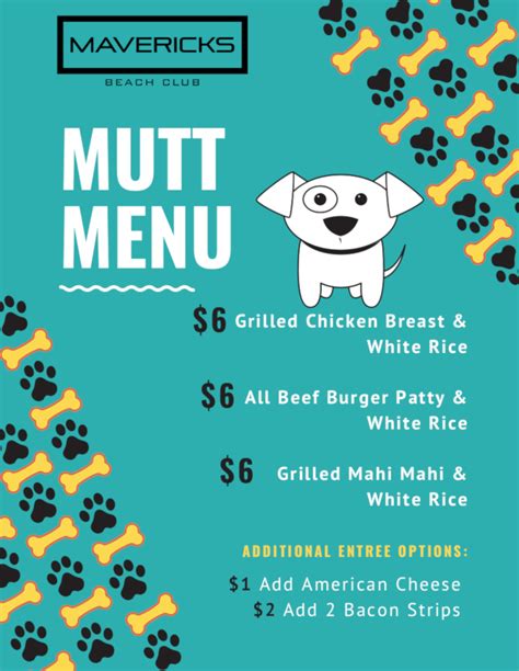 Mutts Allen Menu