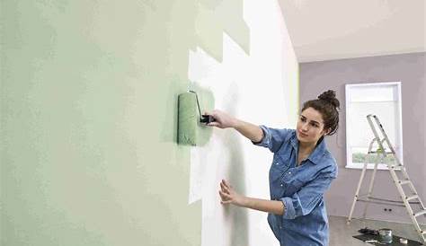 Hoe een muur verven zonder strepen?