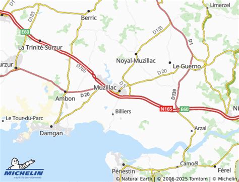 Carte de Muzillac