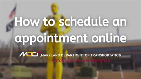 mva scheduling maryland