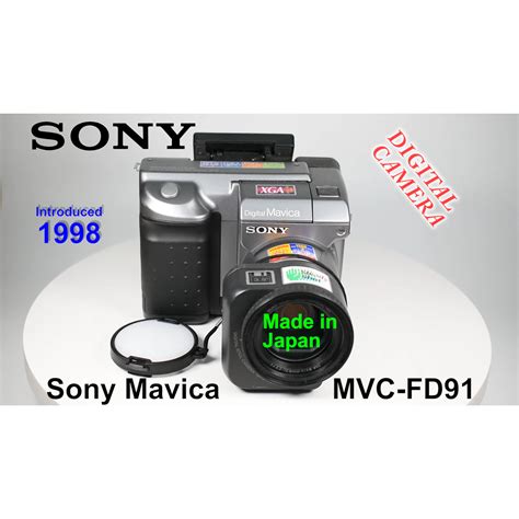 Sony MVCFD91 Digital Mavica Still/MPEG Movie Camera 14X Zoom eBay