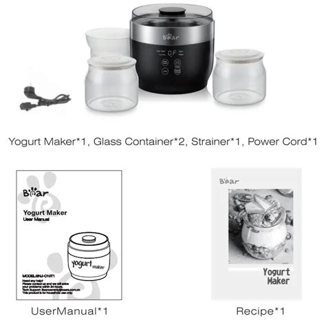 Mvpower Yogurt Maker Instructions