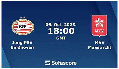 MVV Maastricht vs Jong PSV Eindhoven live score, H2H and lineups