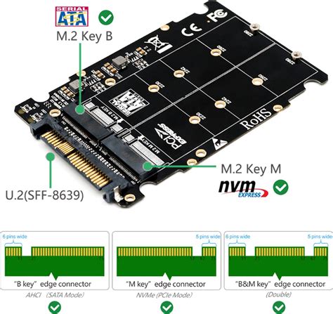 mSATA / M2 NGFF SSD to SATA Converter Adapter Combo Card M.2 2 In 1