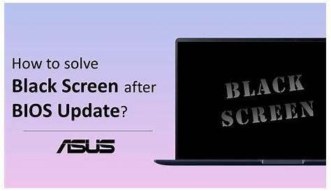 Black screen issue : r/ASUS