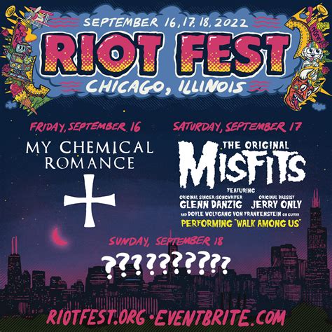 My Chemical Romance desata euforia en el Riot Fest Nacion Grita