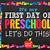 my first day of preschool printable