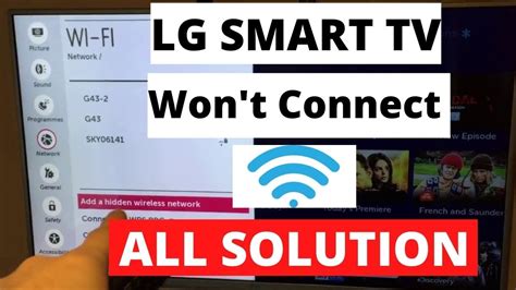 How to Fix LG SMART TV Not Connecting to LG SMART TV won't