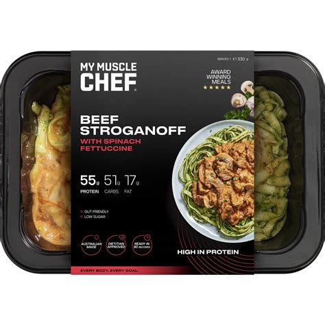 My Muscle Chef Thai Green Chicken Curry With Rice 320g Woolworths
