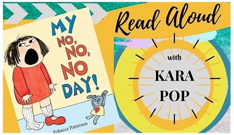 Book Talk Tuesday: My No, No, No Day | Sara J Creations