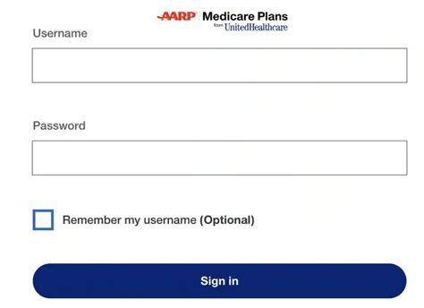 my aarp united healthcare login