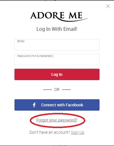 my adore me account