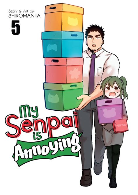 My Annoying Senpai Manga Cover
