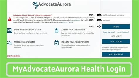 my aurora health login