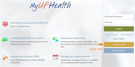 my chart login patient portal uf health