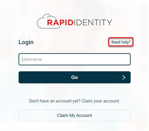 my chesterfield portal rapid identity login
