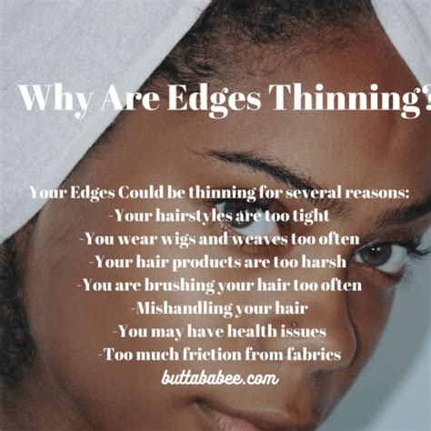 My Edges Are Thinning  What To Do