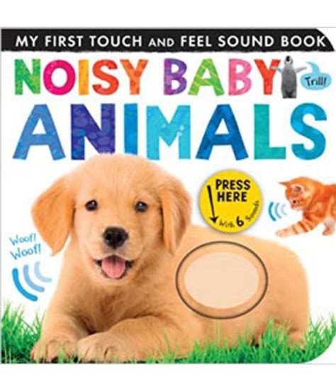 My First Touch And Feel Sound Book