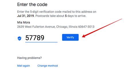 my google verification code