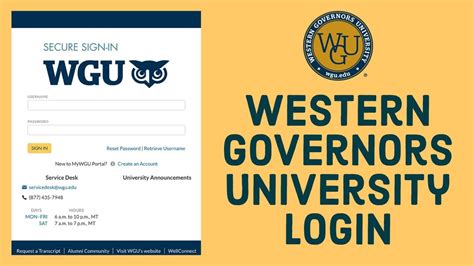 my governors state university login