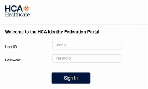 my hca portal login