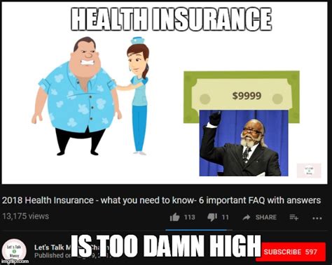 my health insurance is too high