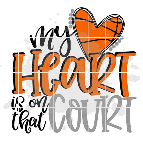 my heart is on the court svg