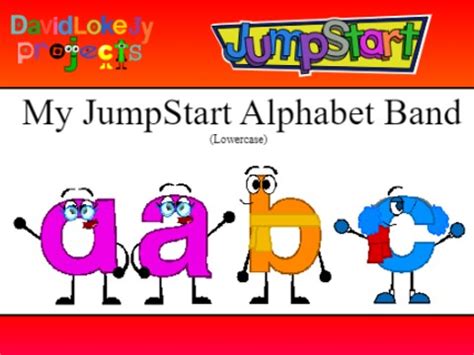 my jumpstart alphabet band