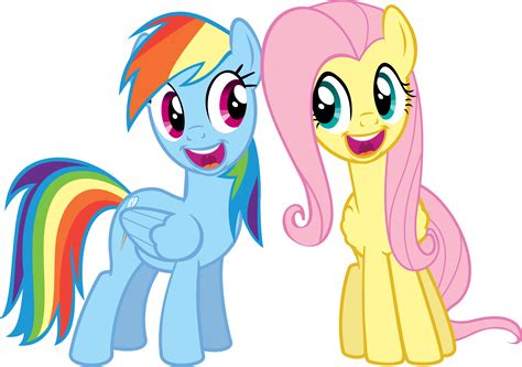 my little pony rainbow dash x fluttershy