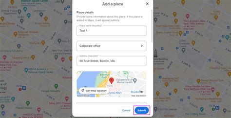 my location address district