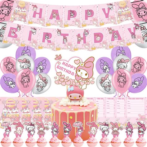 my melody birthday decorations