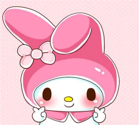 my melody cute face