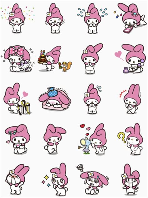 my melody printable image